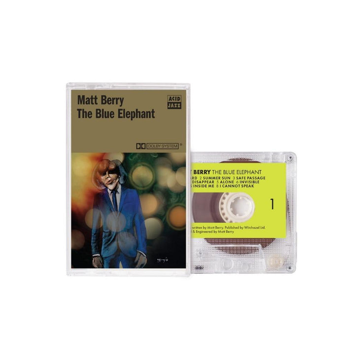 Matt Berry The Blue Elephant Cassette Tape 2021
