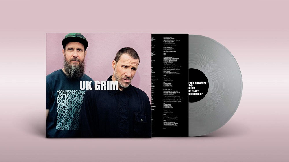 Sleaford Mods UK Grim Vinyl LP Silver Colour 2023