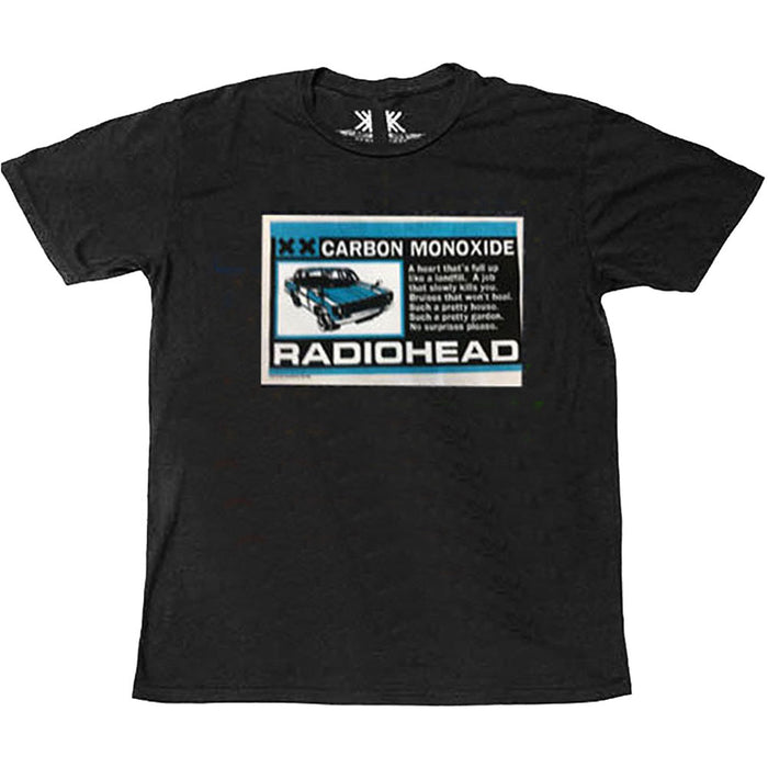 Radiohead Carbon Patch Black Small Unisex T-shirt