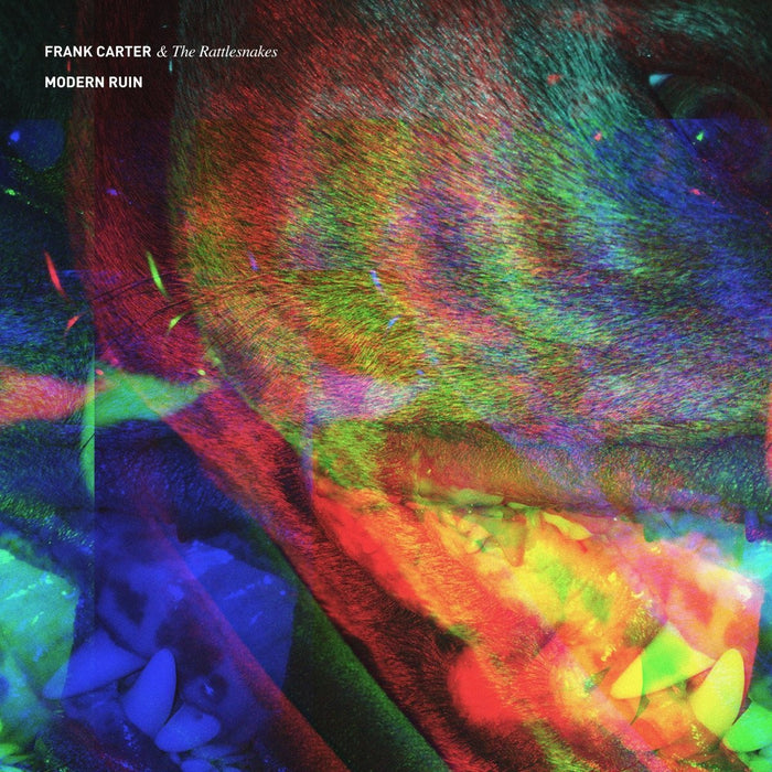 FRANK CARTER & THE RATTLESNAKE Modern Ruin LP Vinyl Crystal clear 2017