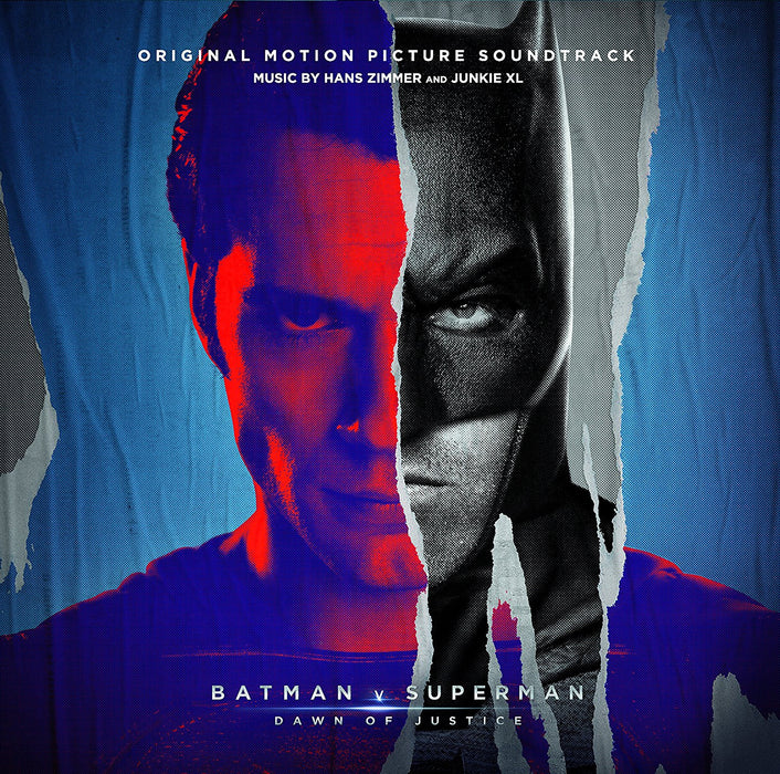 BATMAN VS SUPERMAN Soundtrack LP Vinyl NEW HANS ZIMMER & JUNKIE XL