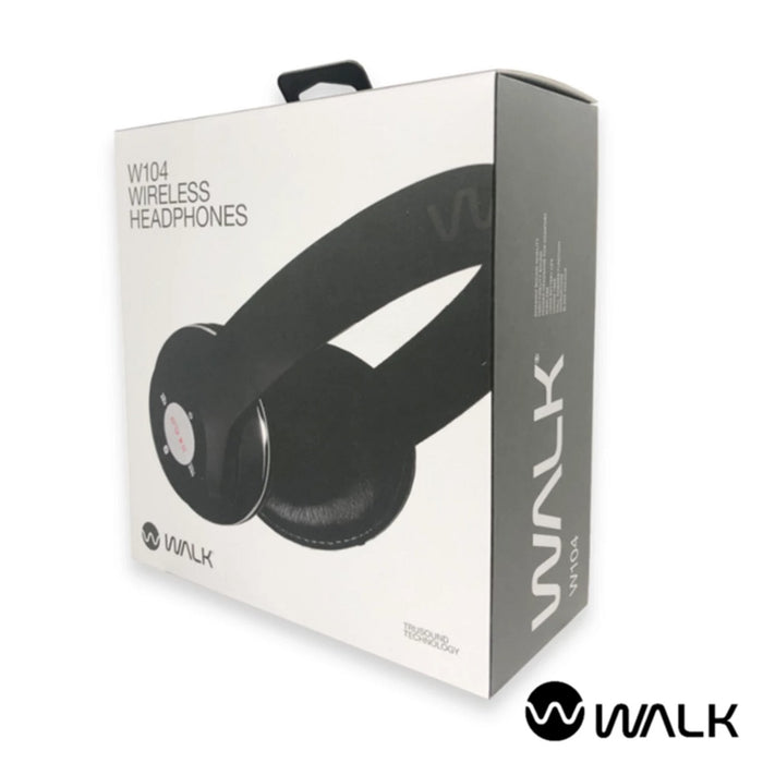 Walk Bluetooth Headphones Black Colour