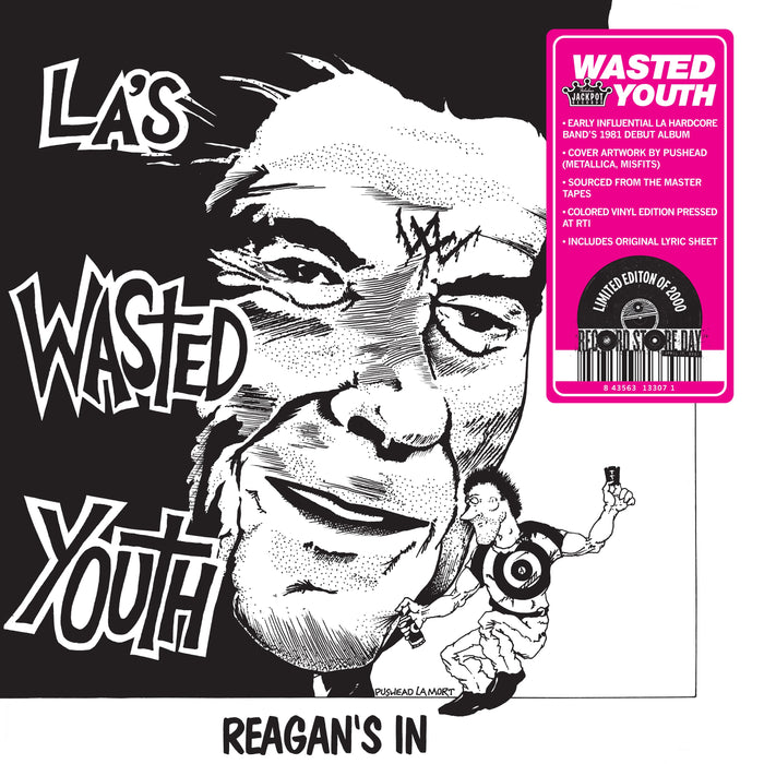 Wasted Youth Reagan's In Vinyl LP RSD 2021