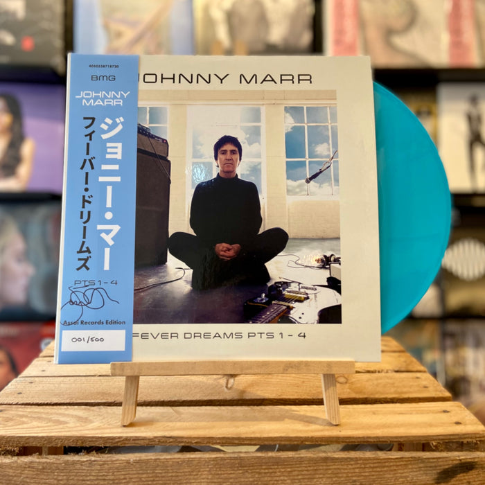 Johnny Marr Fever Dreams Pts 1-4 Vinyl LP Turquoise Colour Signed Assai Obi Edition 2022