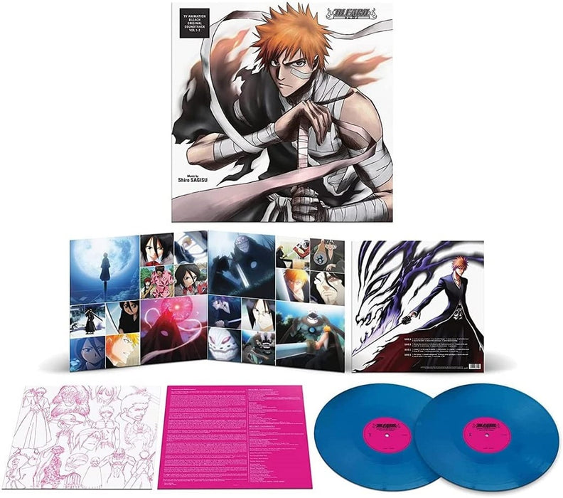 Bleach Original Soundtrack Vinyl LP Blue 2023