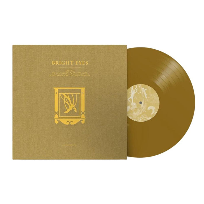 Bright Eyes LIFTED or The Story Is in the Soil, Keep Your Ear to the Ground (A Companion) Vinyl LP Gold Colour 2022