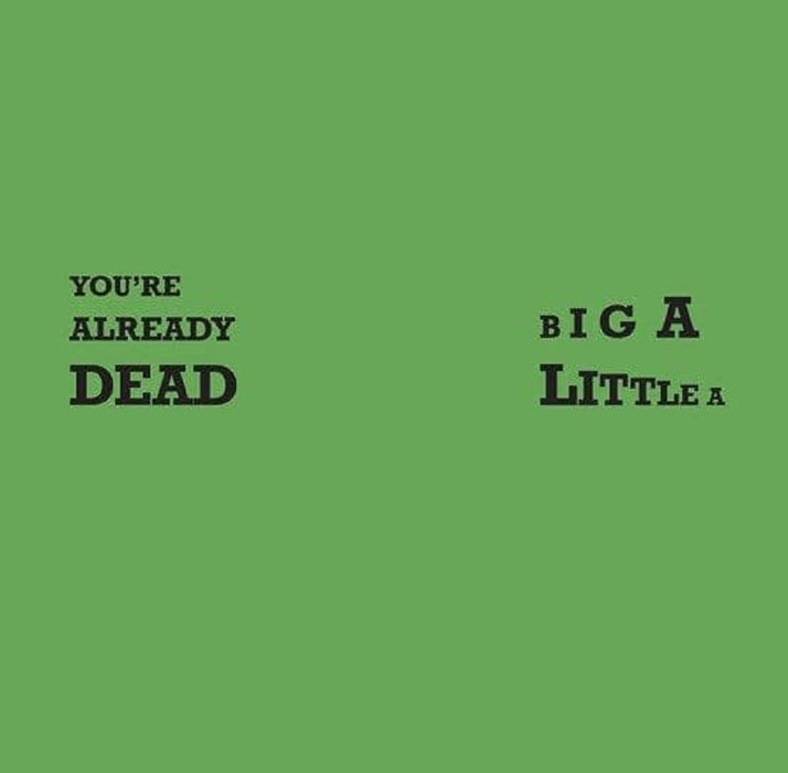 Crass Big A Little A /You're Already Dead 12" Vinyl Single Pink Colour RSD June 2022