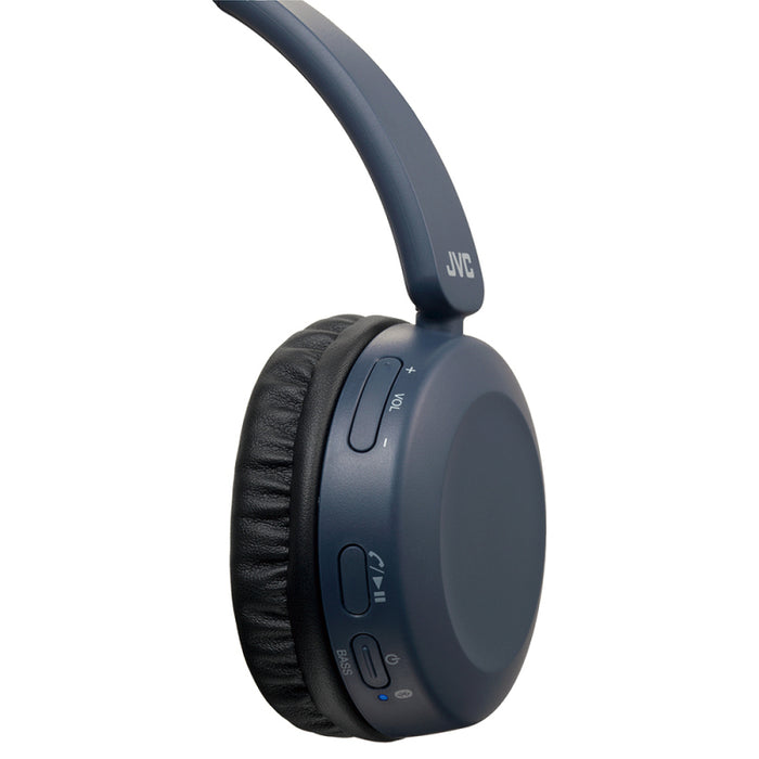 JVC Deep Bass Wireless Headphones Bluetooth HA-S31BT - SLATE BLUE