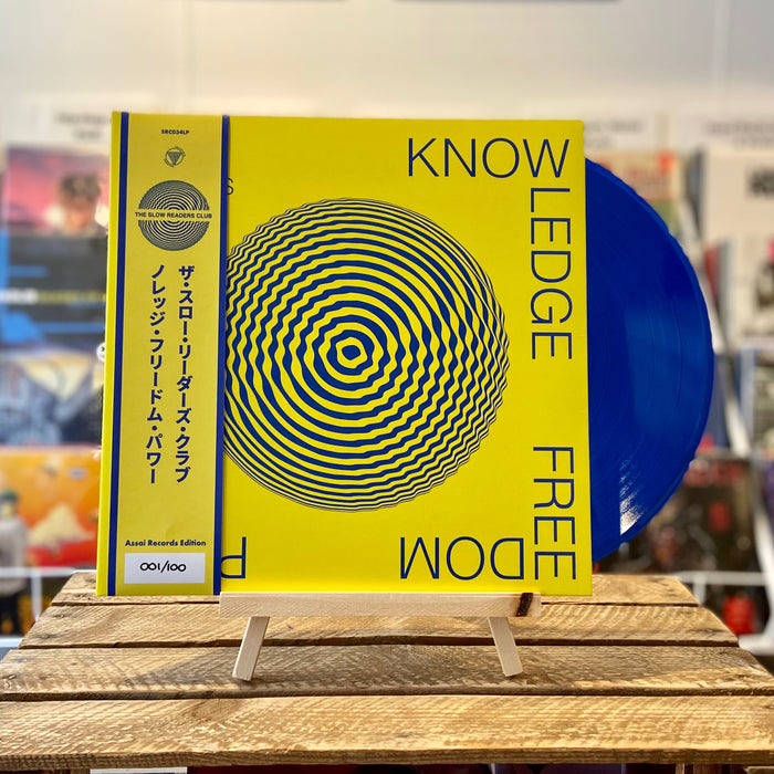 The Slow Readers Club Knowledge Freedom Power Vinyl LP Blue Colour Assai Obi V2 Edition 2023