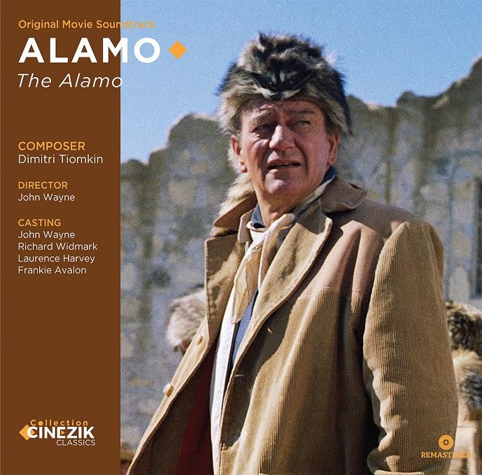 Dimitri Tiomkin Alamo Vinyl LP Soundtrack 2021