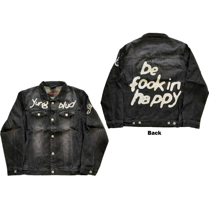 Yungblud Be Fooking Happy Unisex Medium Denim Jacket