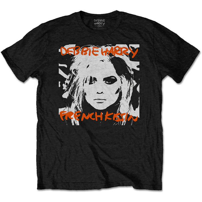 Debbie Harry French Kissin' Black X-Large Unisex T-Shirt