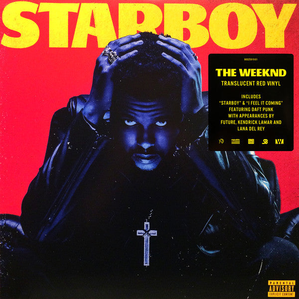 The Weeknd Starboy Vinyl LP Red Colour 2017