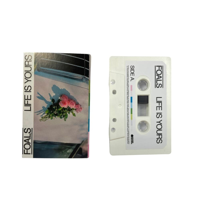 Foals Life Is Yours Cassette Tape White Colour/Alternative Cover 2022