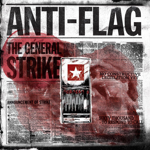ANTI TO FLAG THE GENERAL STRIKE COLORED LP VINYL LP VINYL NEW 33RPM