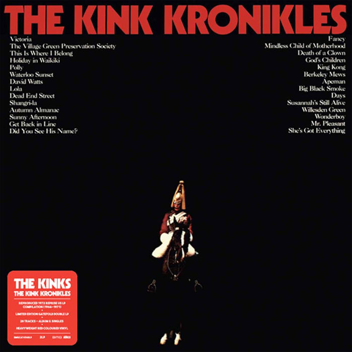 The Kinks - The Kink Kronikles Vinyl LP Red RSD Aug 2020