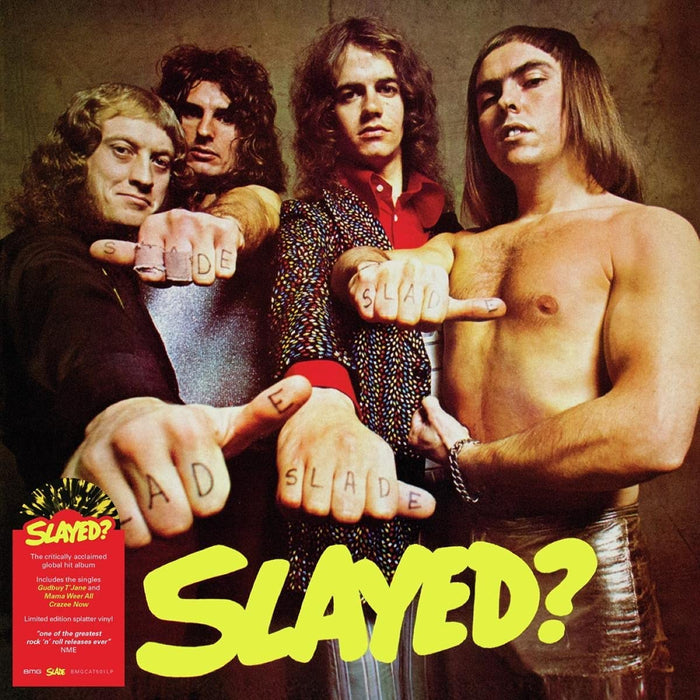 Slade Slayed Vinyl LP Yellow & Black Splatter 2021