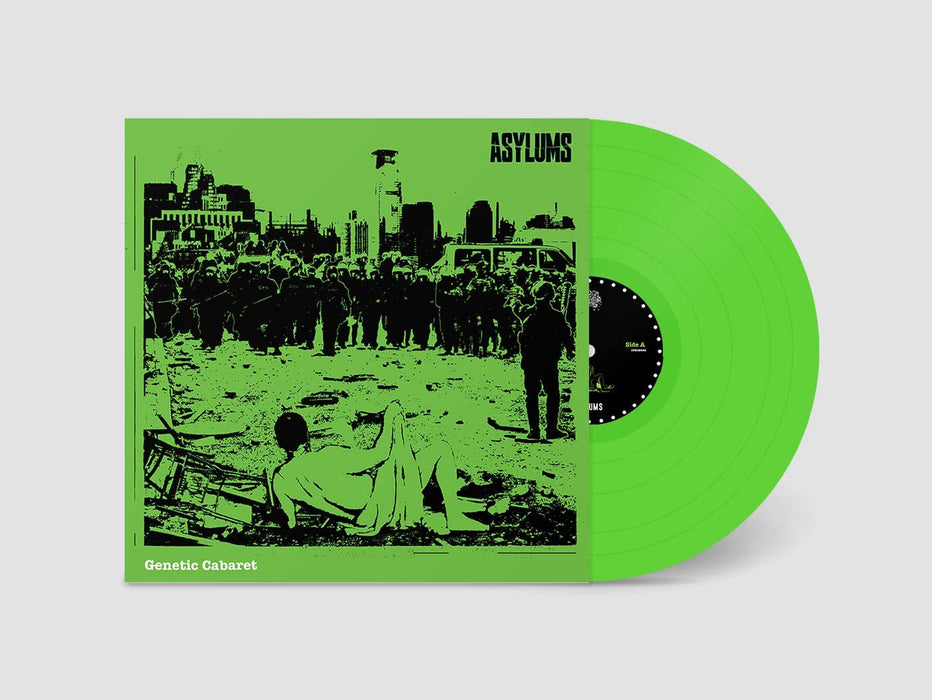 Asylums - Genetic Cabaret Green Vinyl LP 2020