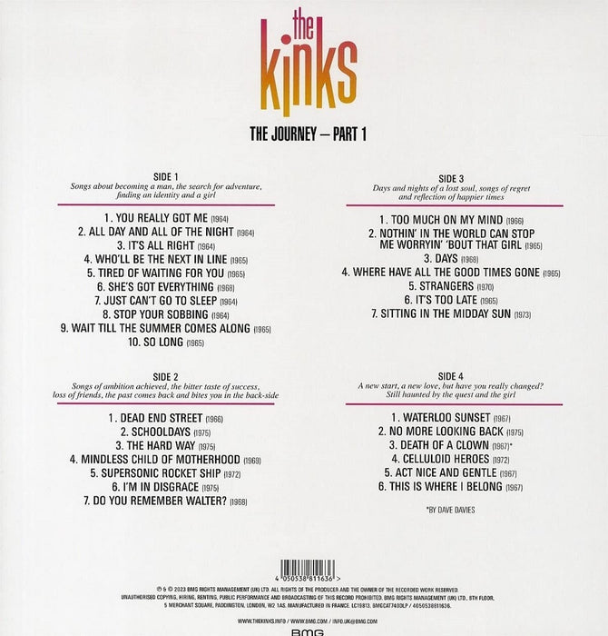 The Kinks The Journey Part 1 Vinyl LP 2023