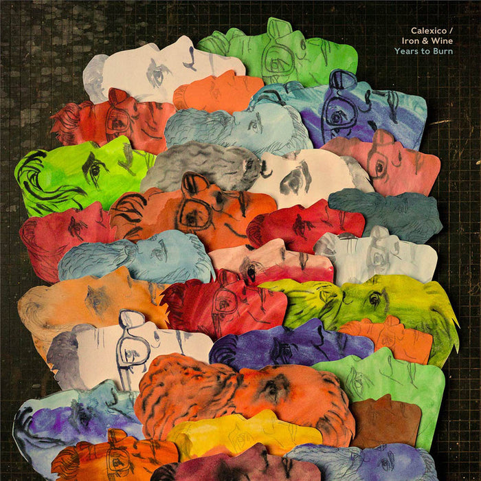 Calexico & Iron & Wine Years To Burn Coloured Vinyl LP 2019