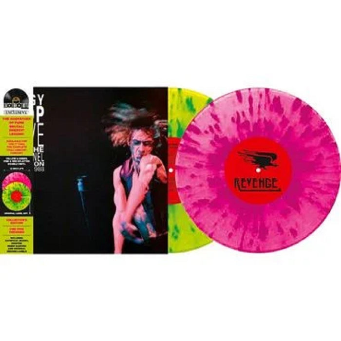 Iggy Pop Live At The Channel Boston Vinyl LP Yellow & Green, Pink & Red Splatter Colour RSD 2021
