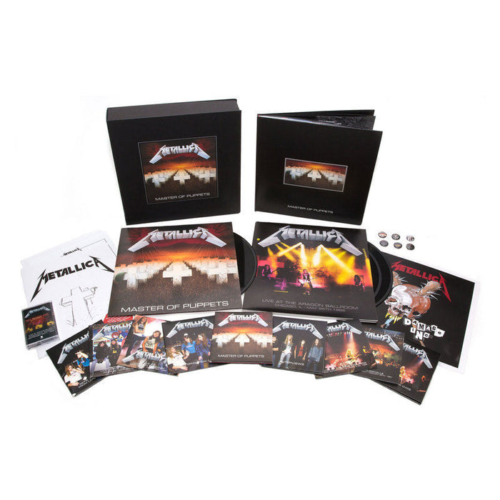 METALLICA Master Of Puppets SUPER DELUXE Box-Set NEW 2017