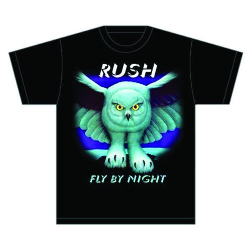 Rush Fly By Night Black X-Large Unisex T-Shirt