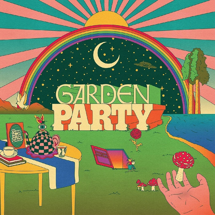 Rose City Band Garden Party Vinyl LP Indies Clear Hi-Dispersion Purple 2023