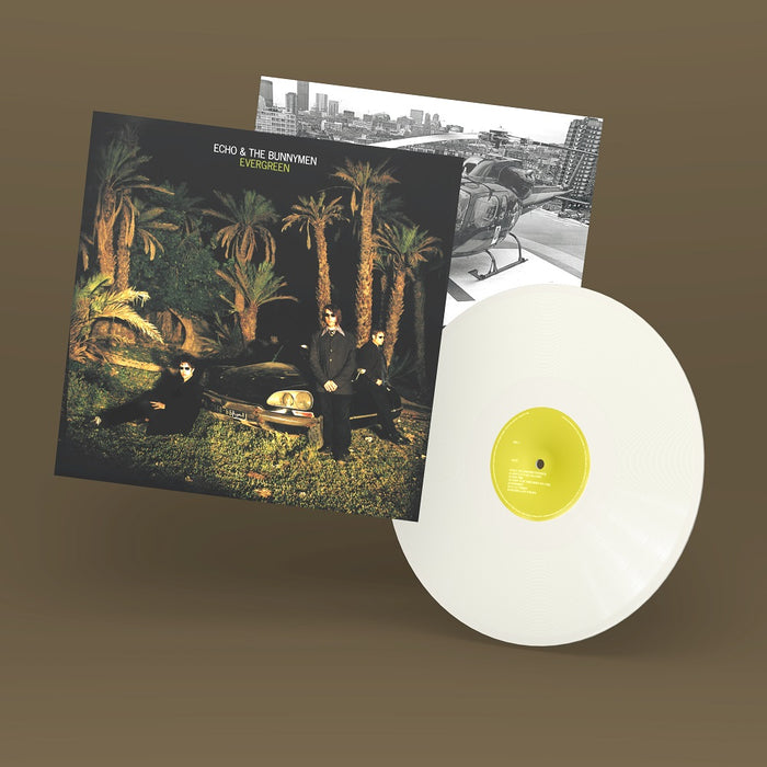 Echo & The Bunnymen Evergreen Vinyl LP White Colour 25th Anniversary 2022