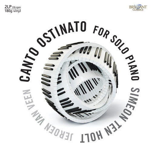 TEN HOLT CANTO OSTINATO FOR SOLO PIANO DOUBLE LP VINYL NEW 33RPM