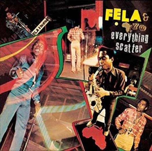 FELA KUTI & AFRICA 70 EVERYTHING SCATTER LP VINYL NEW 33RPM