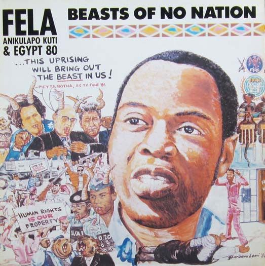 FELA KUTI & EGYPT 80 BEASTS OF NO NATION LP VINYL NEW 33RPM