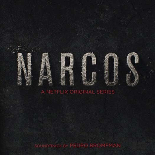 NARCOS Netflix Soundtrack 2LP Black & Red Vinyl NEW