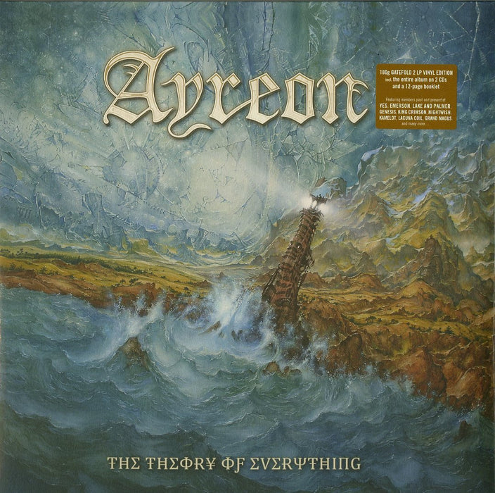 AYREON THE THEORY OF EVERYTHING LP VINYL 33RPM BOX SET ROCK 2013 NEW