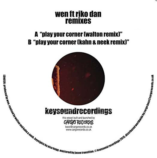 WEN PLAY YOUR CORNER VINYL SINGLE NEW