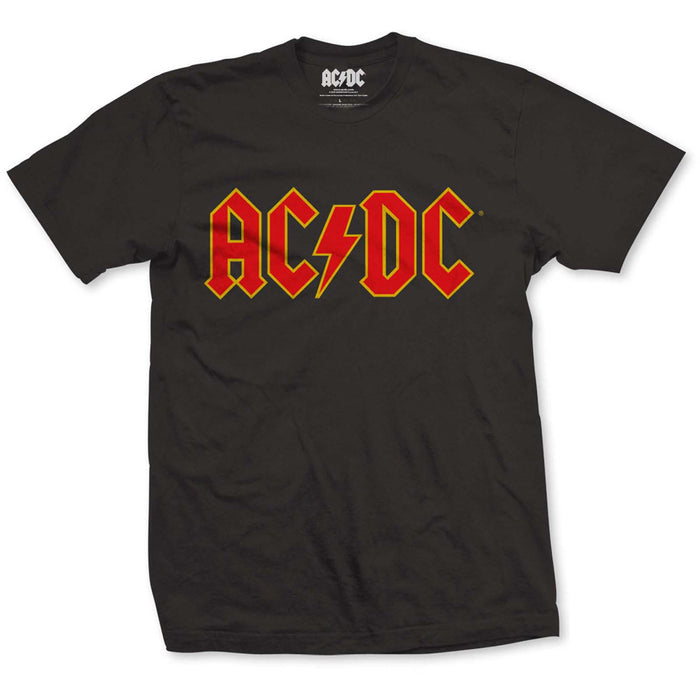 ACDC Logo MENS Black LARGE T-Shirt NEW