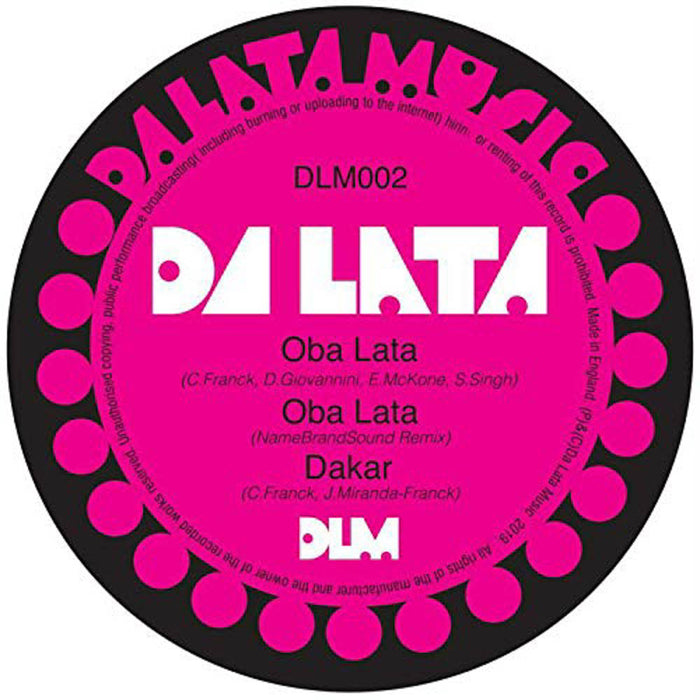 Da Lata Oba Lata 12" Vinyl Single 2019