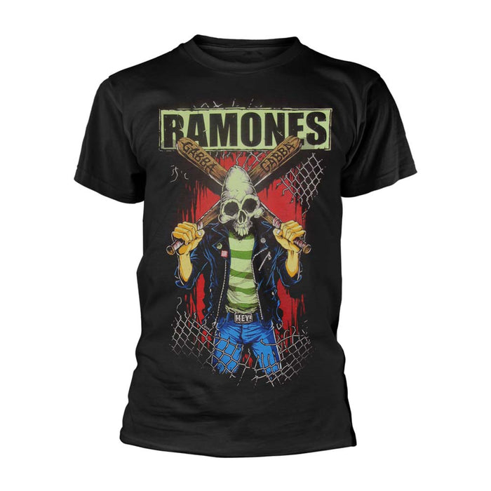 RAMONES Gabba Gabba Hey Pinhead MENS Black MEDIUM T-Shirt NEU