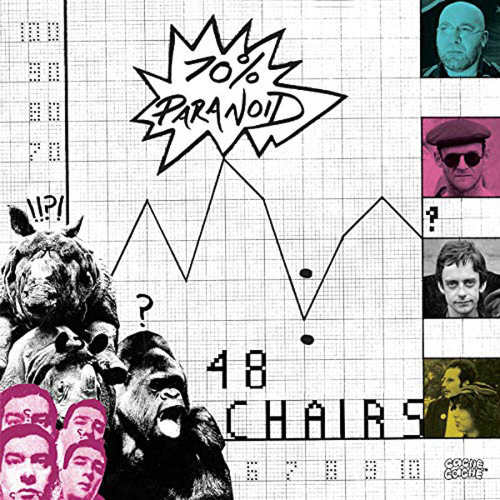 48 Chairs 70% Paranoid Vinyl LP 2018