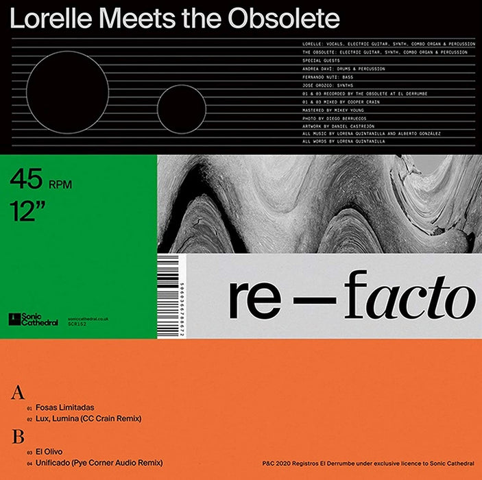 Lorelle Meets the Obsolete - Re-Facto Vinyl LP 2020