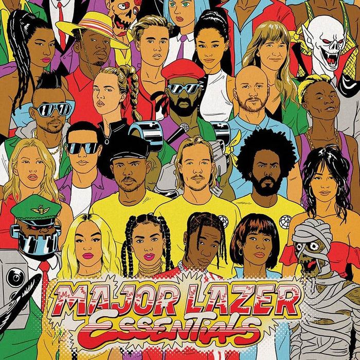 Major Lazer Essentials Ltd Ed Triple Coloured Vinyl LP New 2019