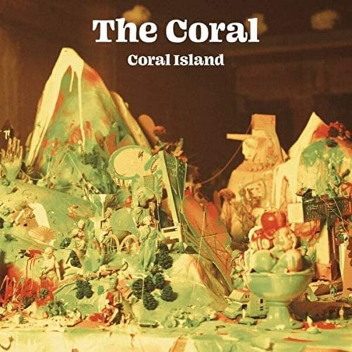 The Coral Coral Island Vinyl LP Indies Transparent Lime Green Colour 2021