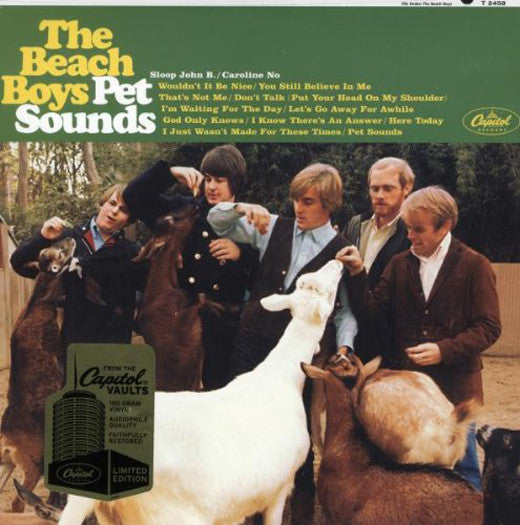 Beach Boys Pet Sounds LP Vinyl New (Us)  Limited Edition