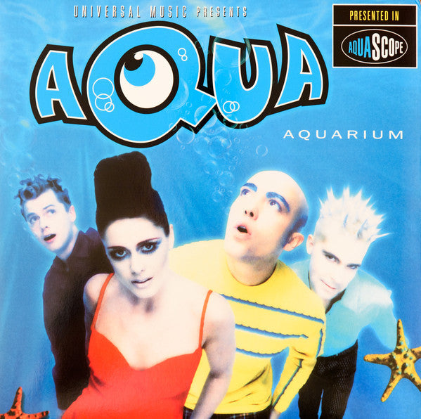 AQUA Aquarium LP Vinyl NEW Ltd Ed Blue 180gm Remastered RSD 2017