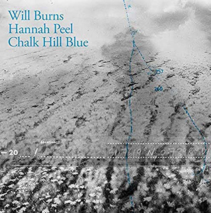 Will Burns & Hannah Peel Chalk Hill Vinyl LP Blue Colour 2019