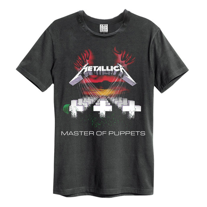 Metallica Master Of Puppets Amplified Charcoal Medium Unisex T-Shirt