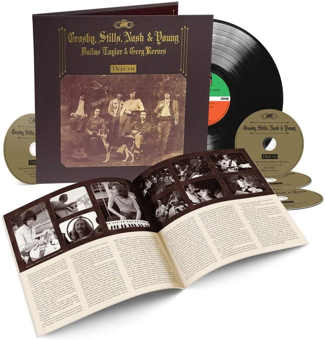 Crosby Stills Nash & Young Deja Vu Vinyl LP & CD Set 2021