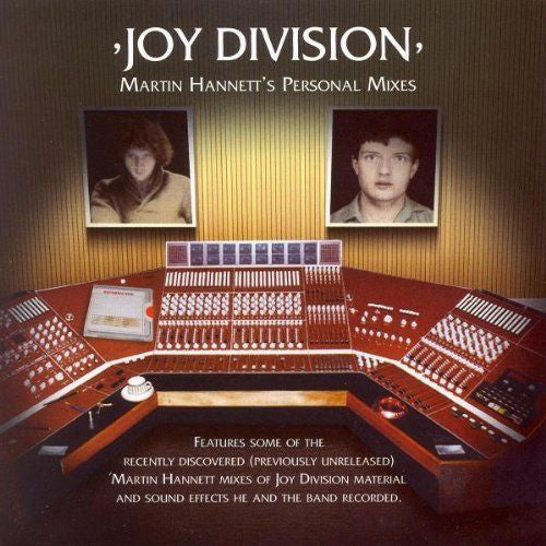 Joy Division Martin Hannett's Personal Mixes Vinyl LP Reissue 2022
