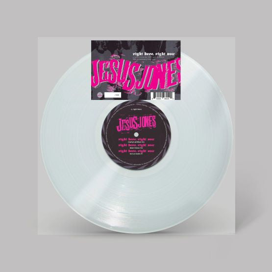 Jesus Jones Right Here Right Now Vinyl 12" Single Clear Colour RSD 2021