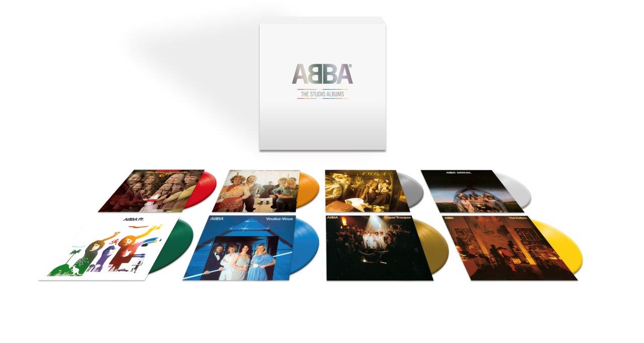 ABBA THE STUDIO ALBUMS (8LP Coloured Vinyl Box) 2020